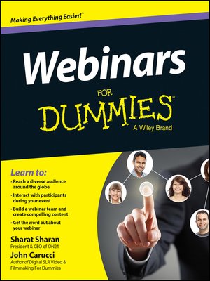 Webinars For Dummies - ebook